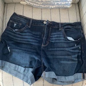 Jean shorts